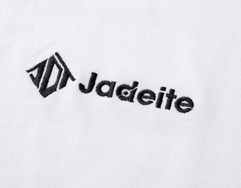 Jadeite BIG SILHOUETTE  T-shirt / WHITE